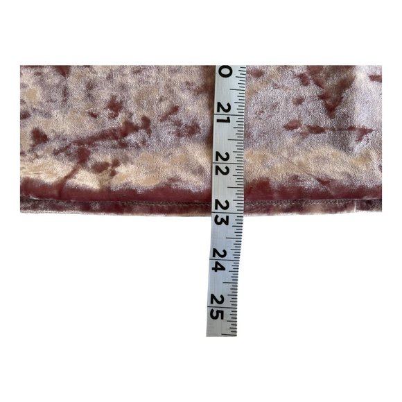 ZARA medium pink W/B collection Velvet Lace sleeveless top Made in Morocco - Picture 5 of 6